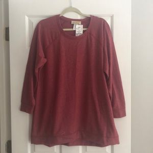 Super soft sweatshirt tunic. Size XXL